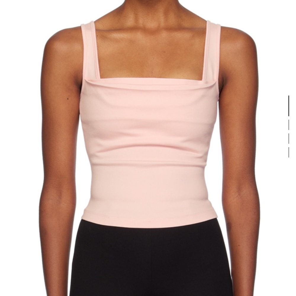 Miaou Luna top in pink! Size medium. Scuba-like fit that’s very shapely.